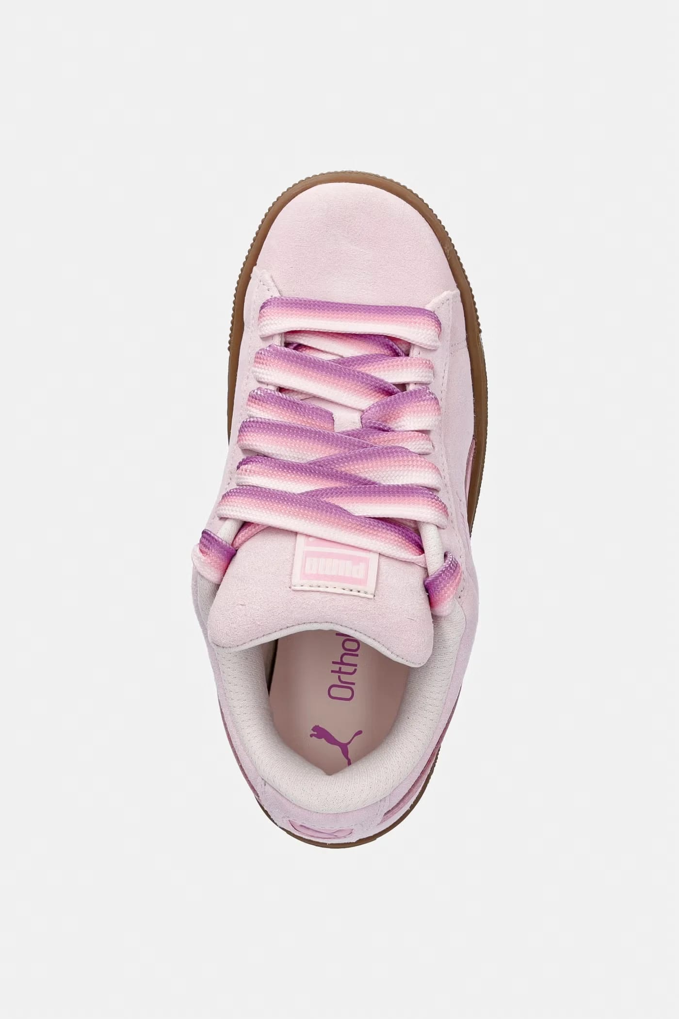 замшевые кроссовки Suede XL Fat Laces - фото 4