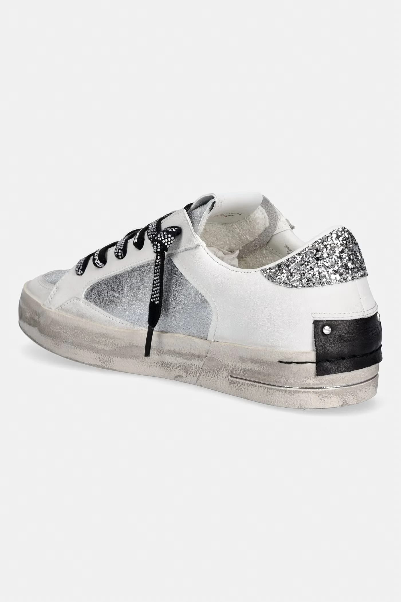 SK8 DELUXE кожаные кроссовки белые для женщин - фото 3