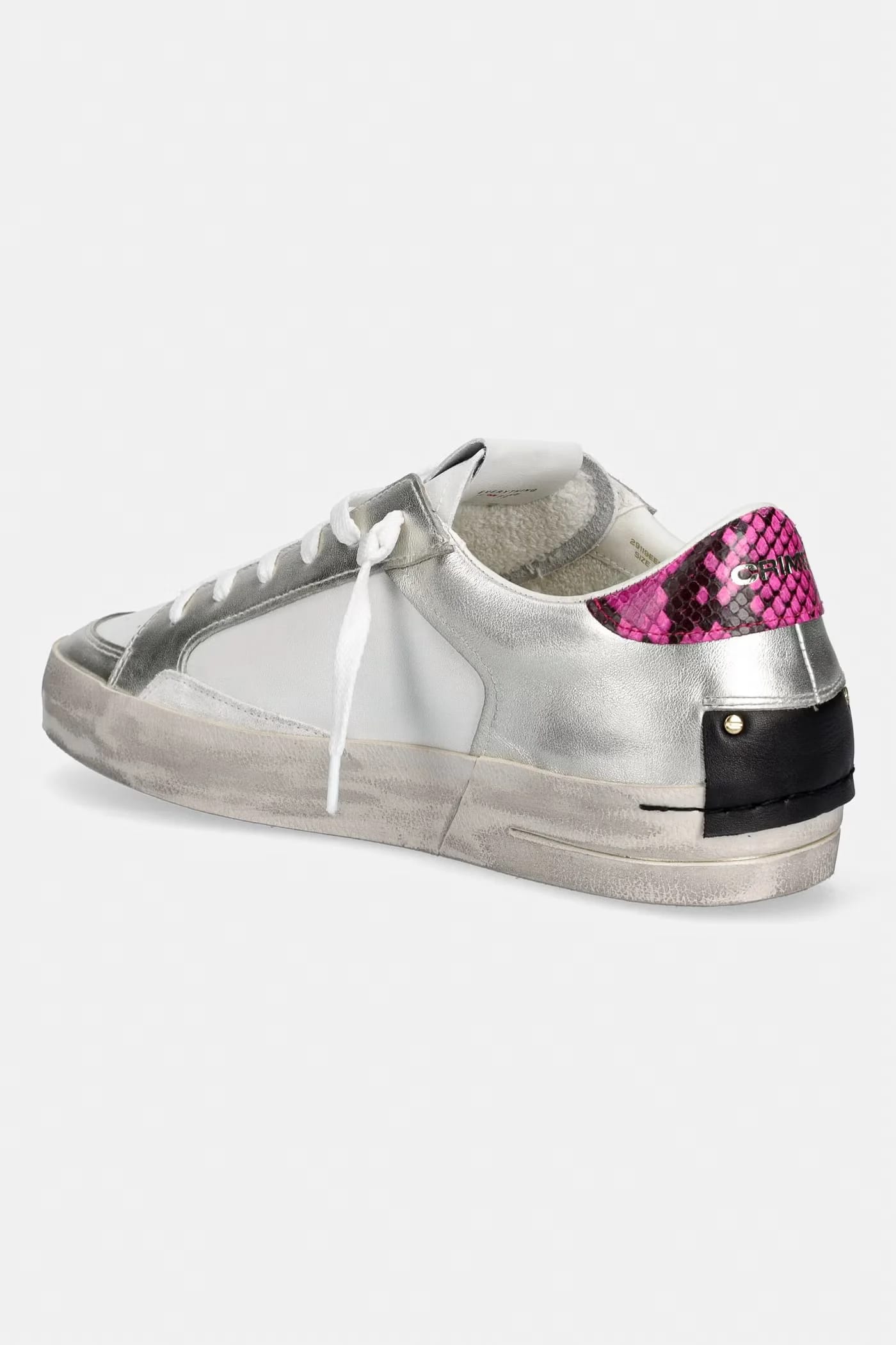 SK8 DELUXE кожаные кроссовки белые для женщин - фото 3