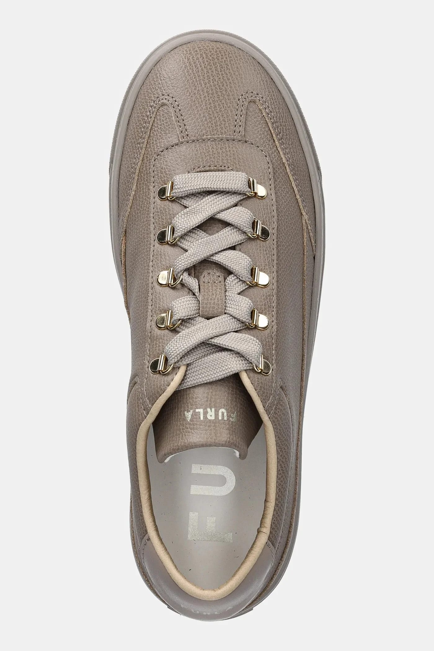 кожаные кроссовки Enjoy Lace-Up Sneaker бежевые для женщин - фото 4