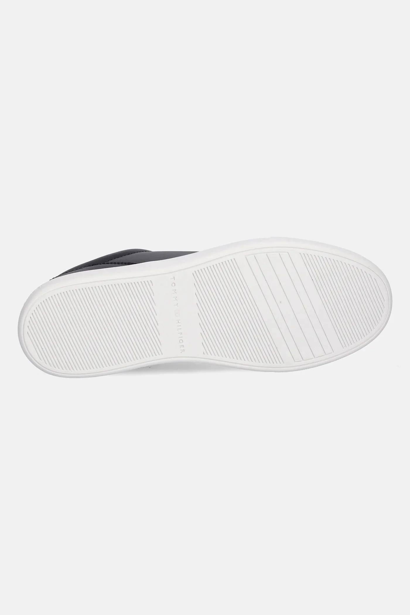 кожаные кроссовки CASUAL CUPSOLE SNEAKER черные для женщин - фото 5