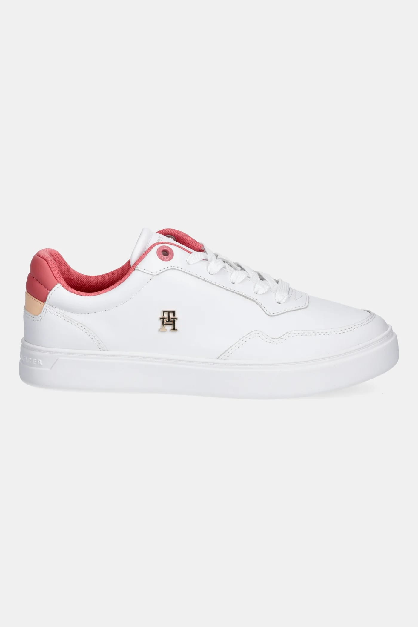 кожаные кроссовки ESSENTIAL ELEVATED COURT SNEAKER белые для женщин - фото 2