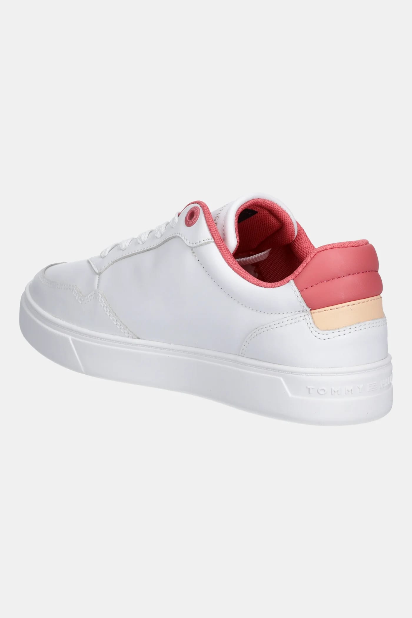 кожаные кроссовки ESSENTIAL ELEVATED COURT SNEAKER белые для женщин - фото 3