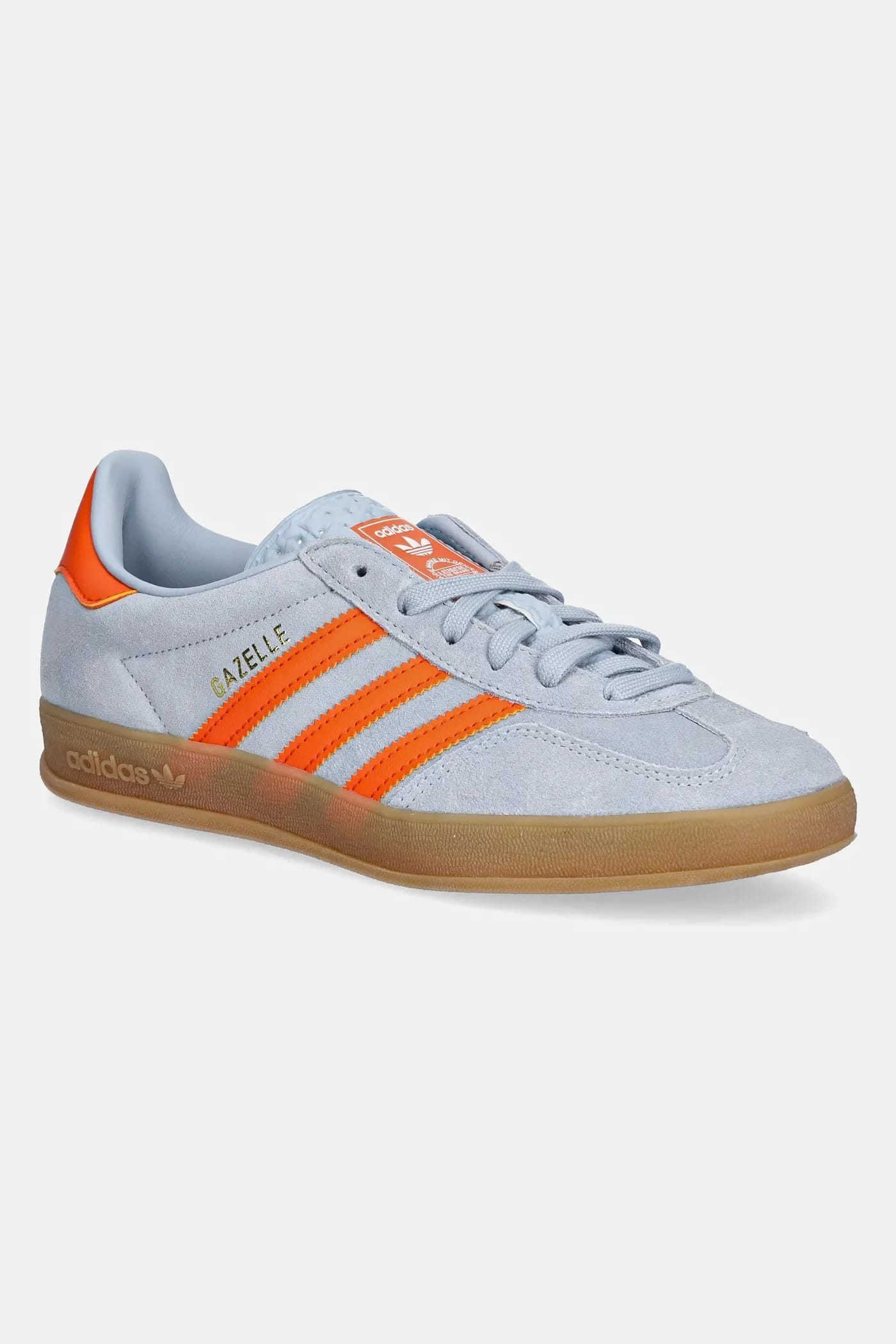 кроссовки Gazelle Indoor синие для женщин