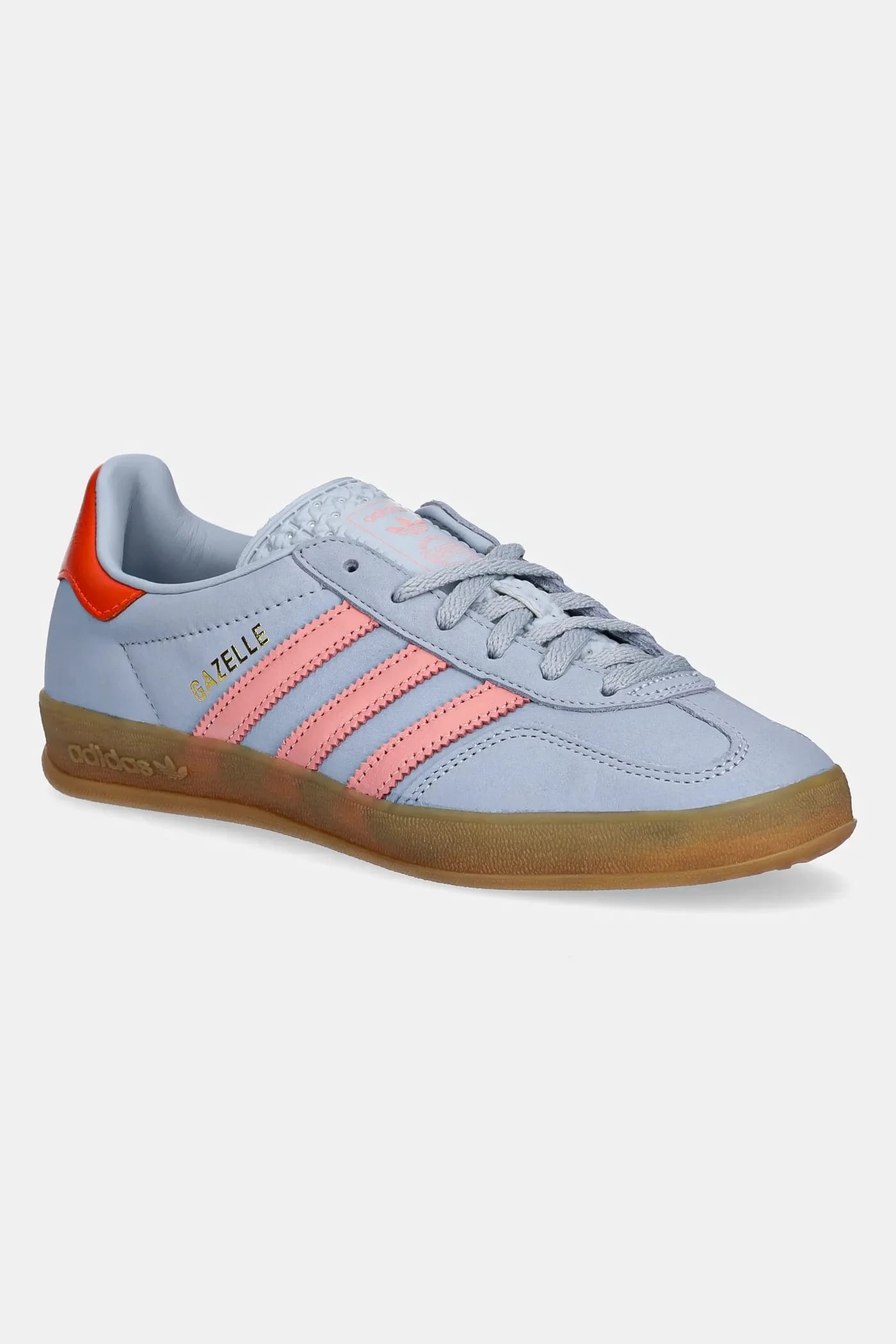 кроссовки Gazelle Indoor синие для женщин
