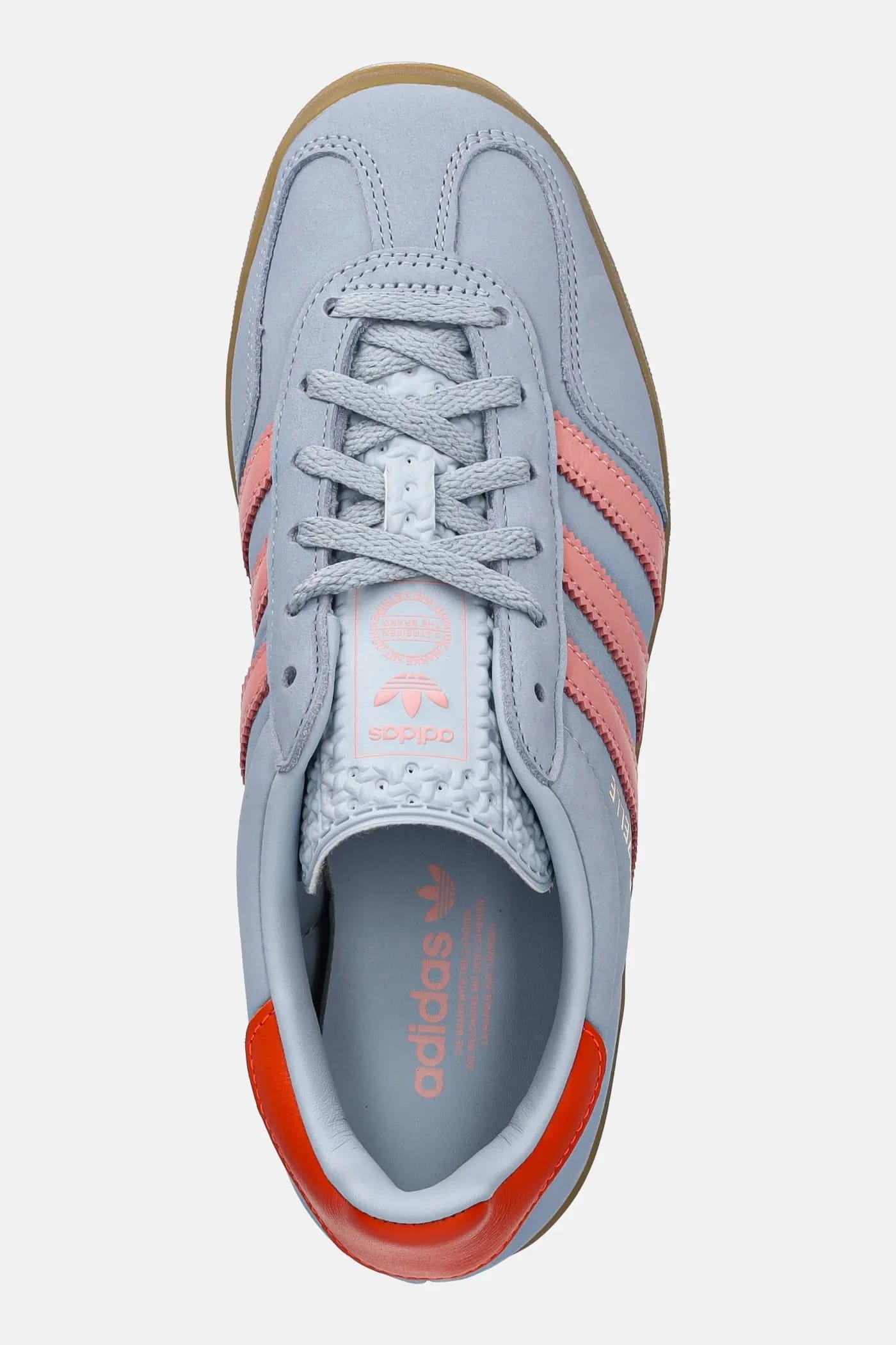 кроссовки Gazelle Indoor синие для женщин - фото 4