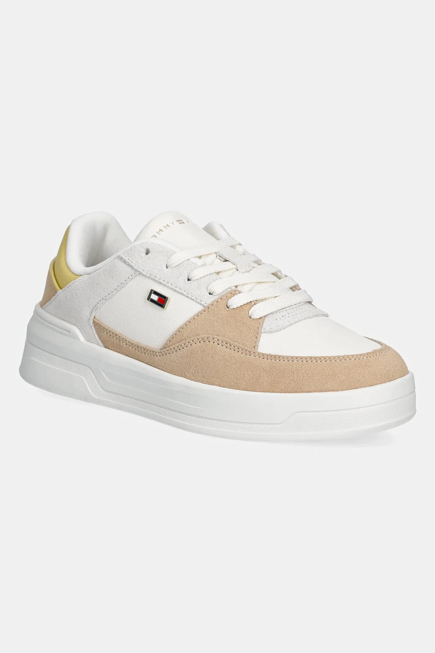 кроссовки ESSENTIAL BASKET SNEAKER кожаные