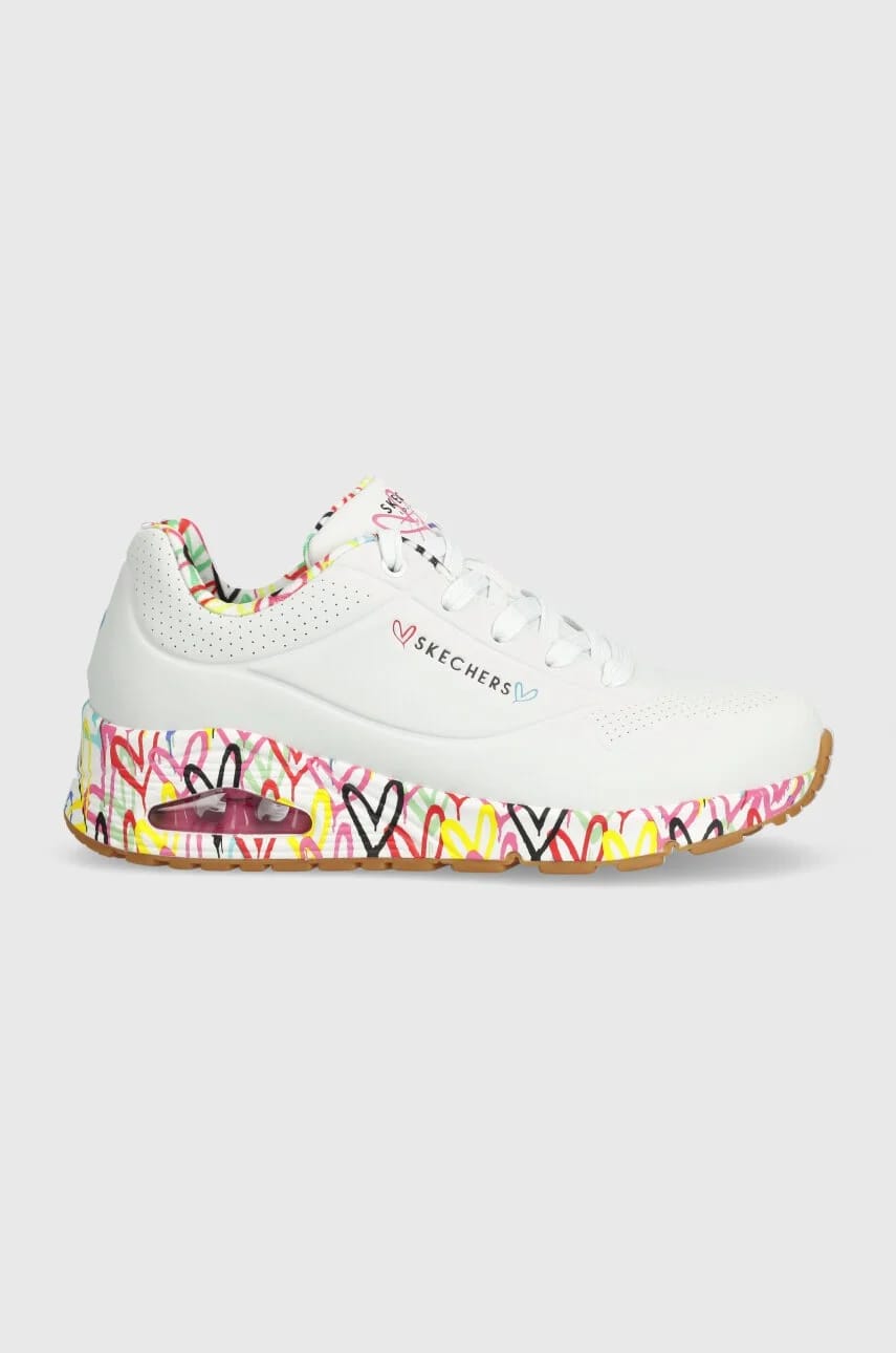 кроссовки Skechers X JGOLDCROWN белые для женщин