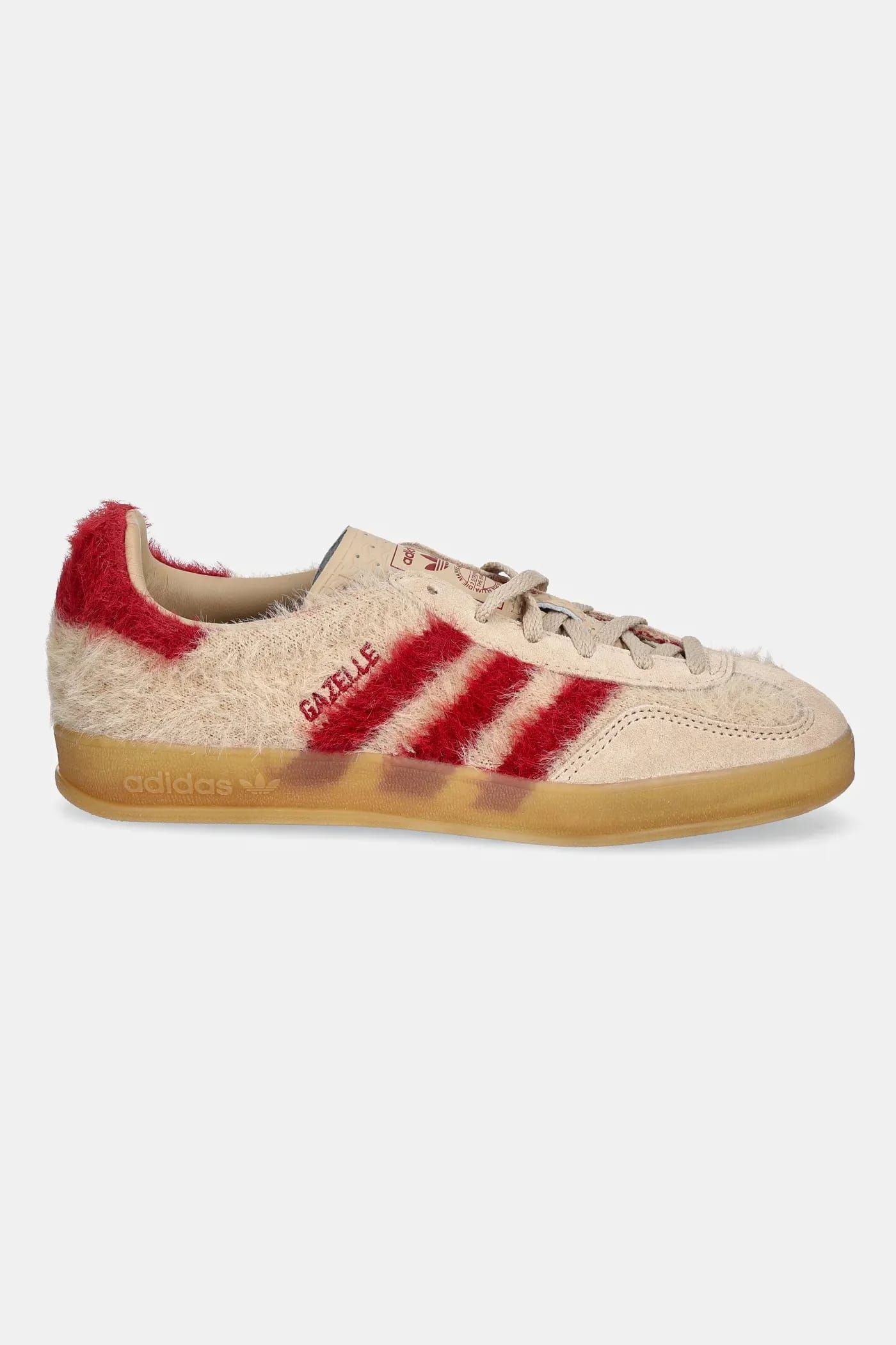 кроссовки Gazelle Indoor бежевые для женщин - фото 2