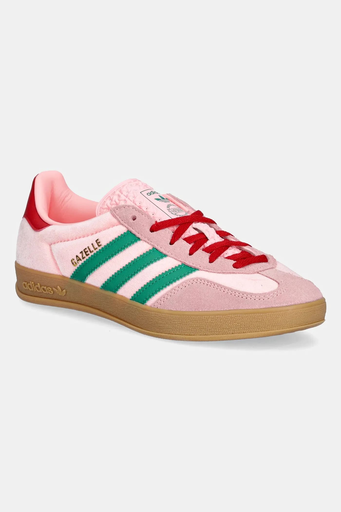 кроссовки Gazelle Indoor розовые для женщин