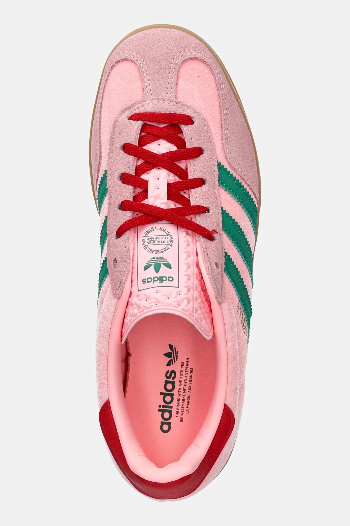 кроссовки Gazelle Indoor розовые для женщин - фото 4