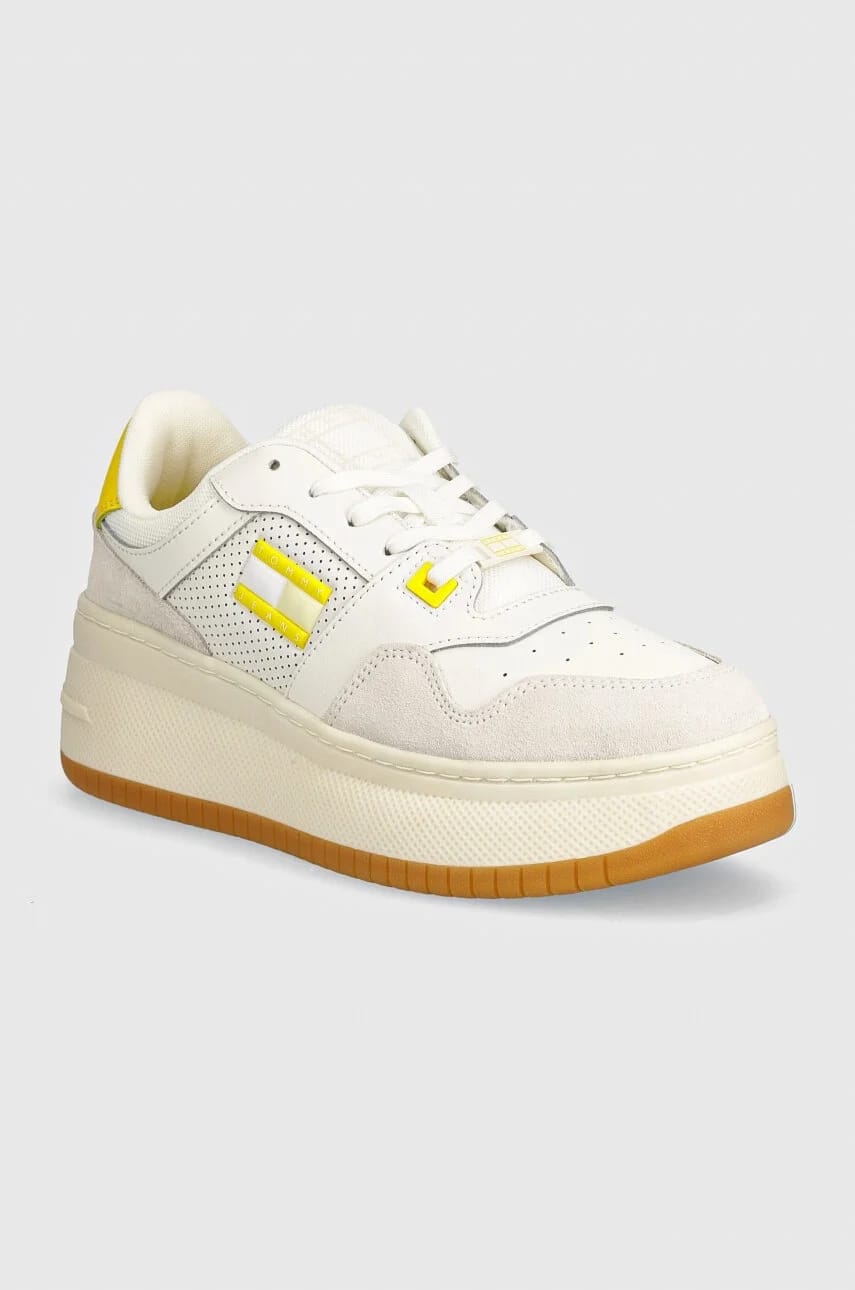 кроссовки TJW RETRO BASKET FLATFORM MIX