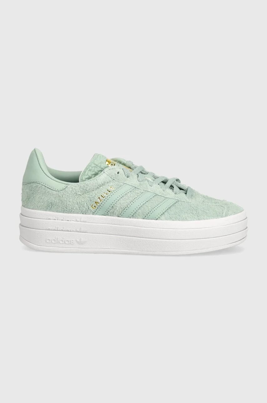 кожаные кроссовки Gazelle Bold - фото 2