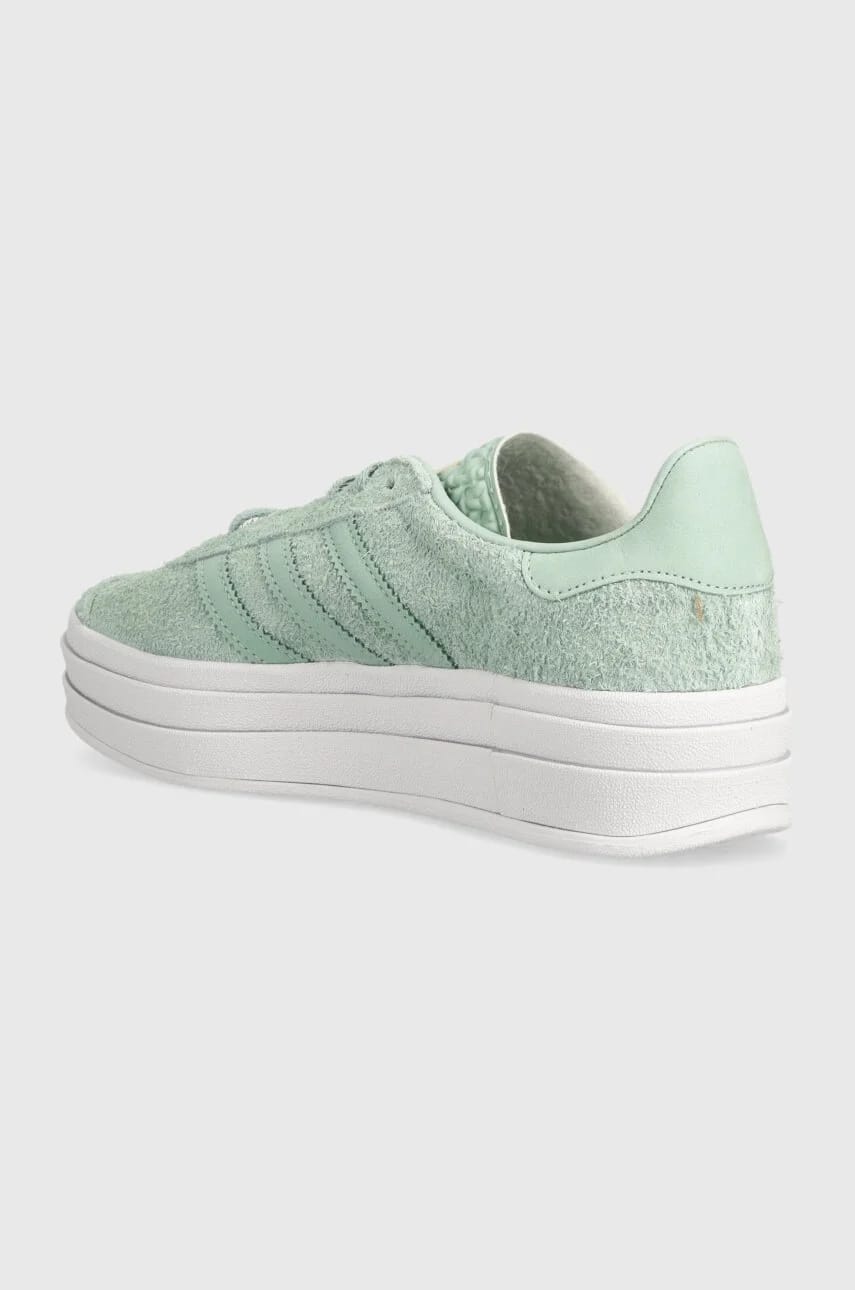 кожаные кроссовки Gazelle Bold - фото 3