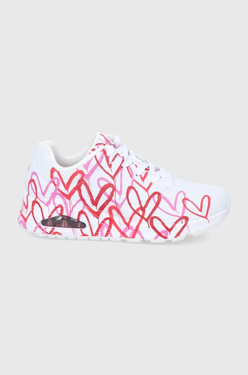 кроссовки Skechers X JGOLDCROWN белые для женщин