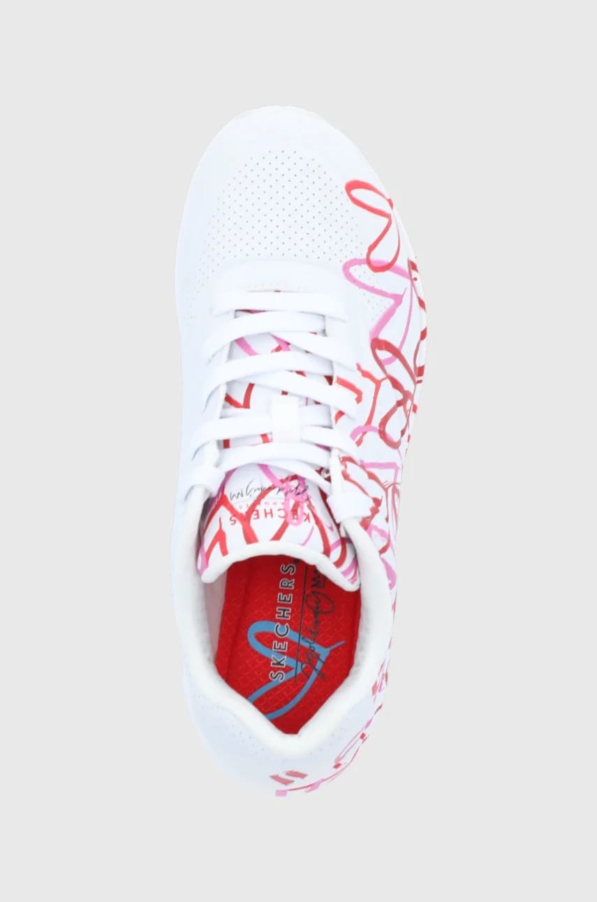 кроссовки Skechers X JGOLDCROWN белые для женщин - фото 4