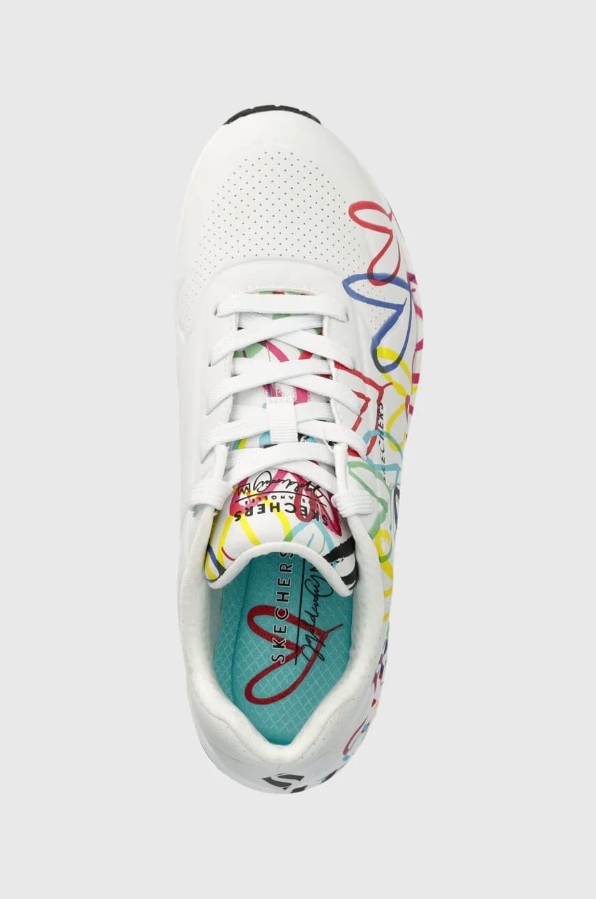кроссовки Skechers X JGOLDCROWN белые для женщин - фото 4
