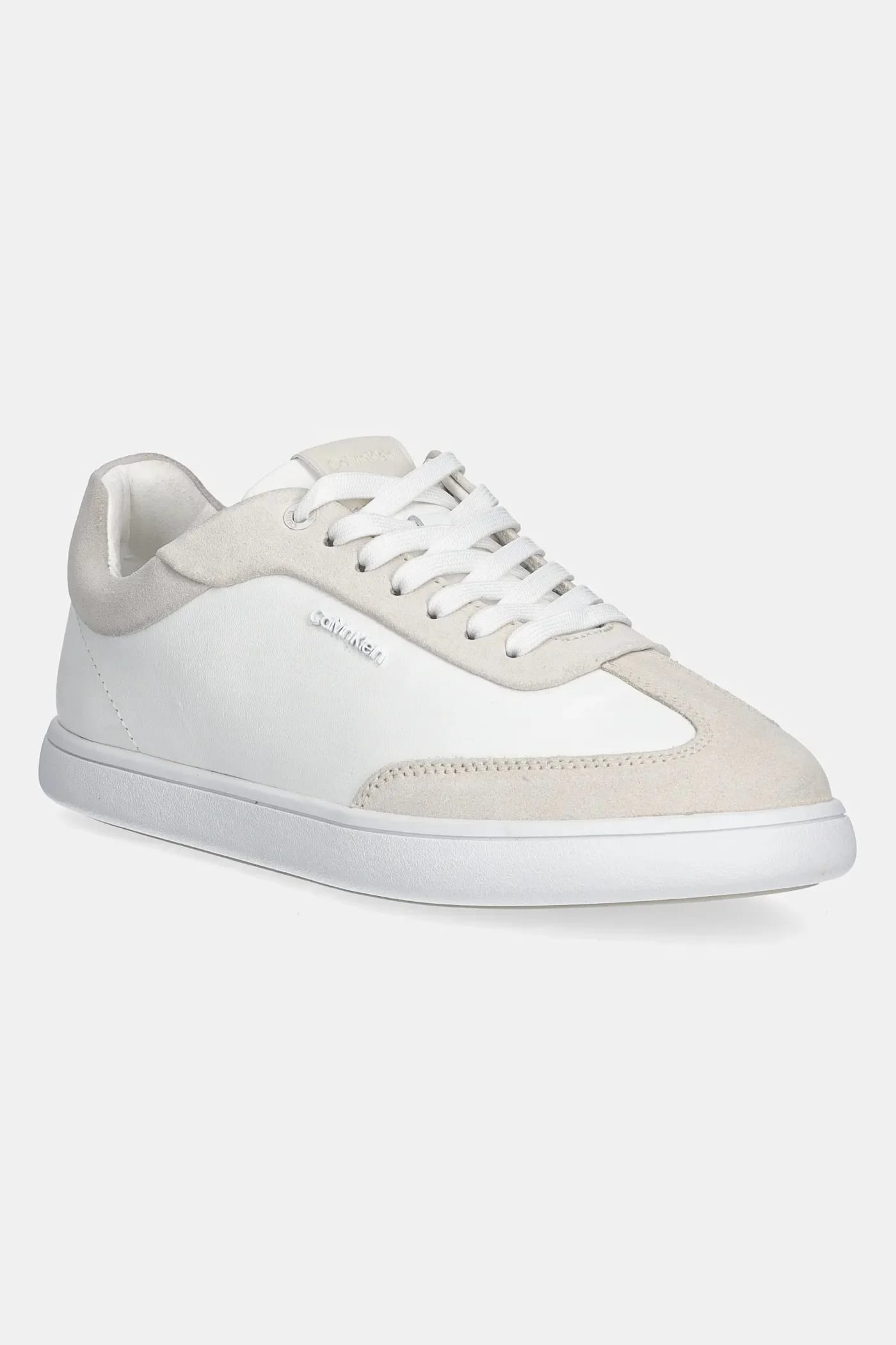 Кожаные кроссовки CUPSOLE LACE UP - LTH SUE MIX