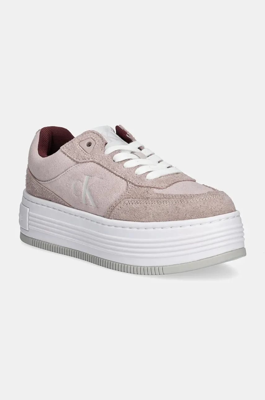 замшевые кроссовки BOLD PLATF LACEUP LOW MG SUEDE
