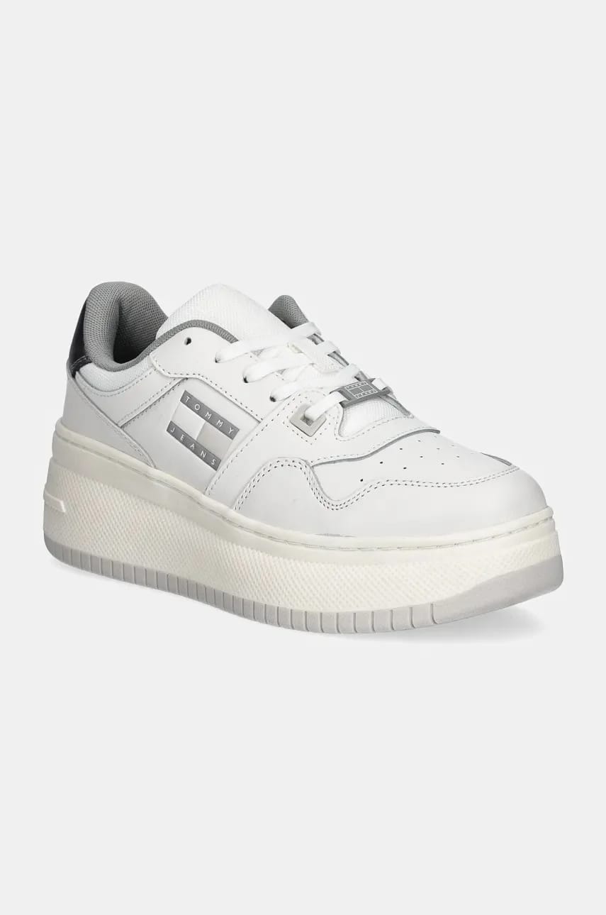 кроссовки TJW RETRO BASKET FLATFORM METAL