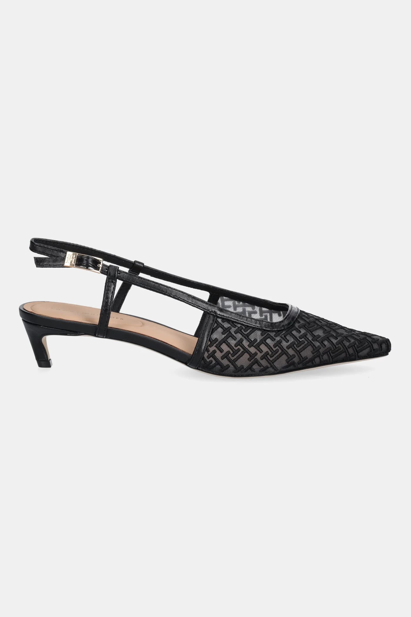 Высокие каблуки MONO SQUARED TOE KITTEN SLINGB - фото 2