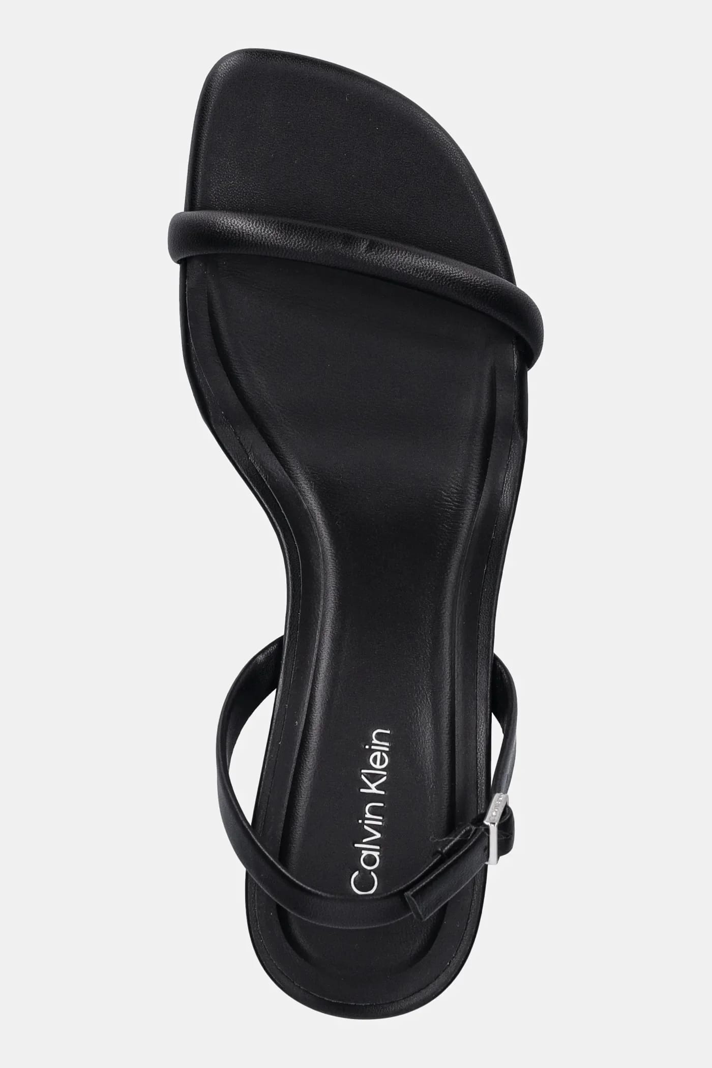 Кожаные сандалии SCULPT KITT HEEL STRAPPY LTH - фото 4