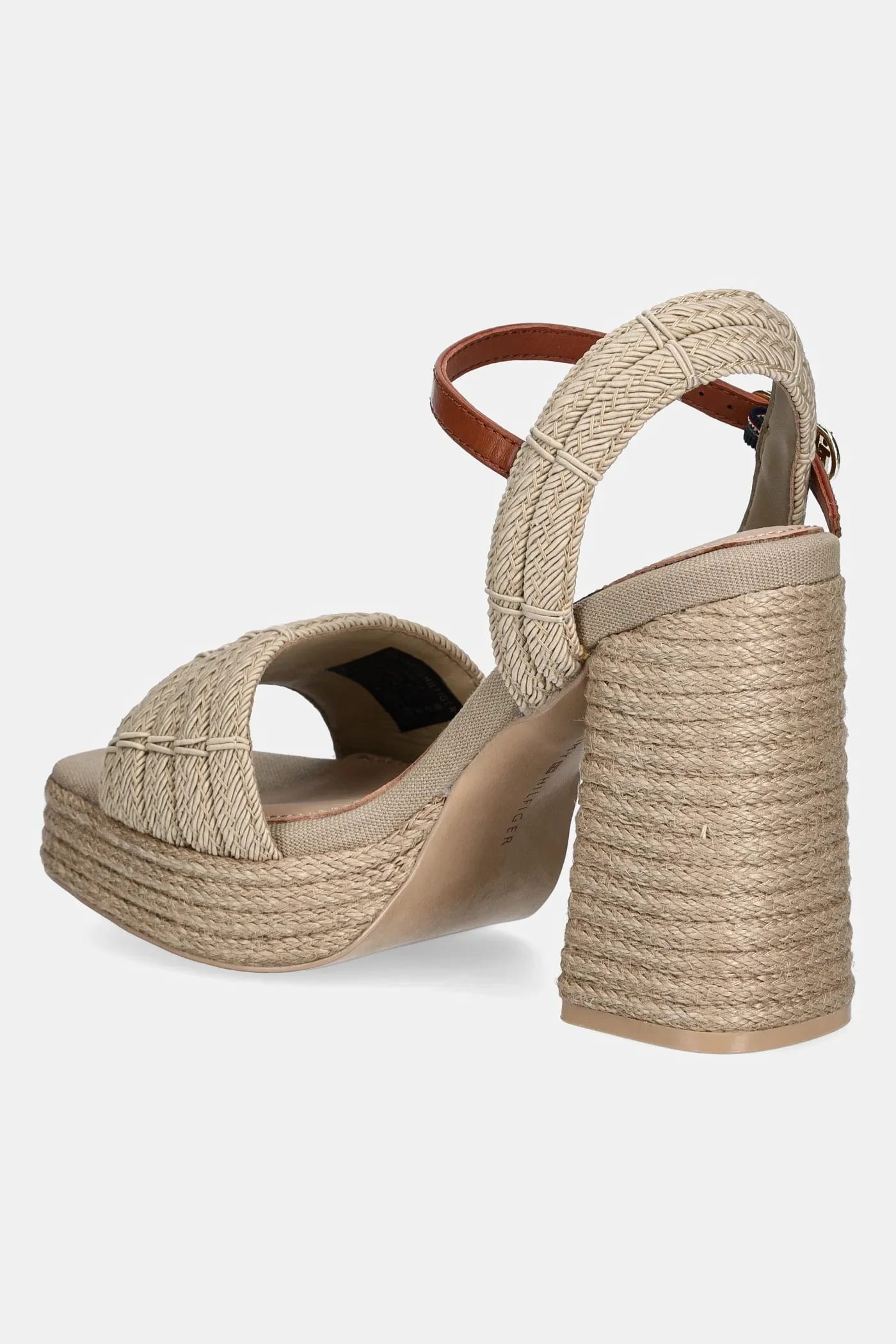 САНДАЛИИ НА ПЛАТФОРМЕ ROPE HEEL - фото 3