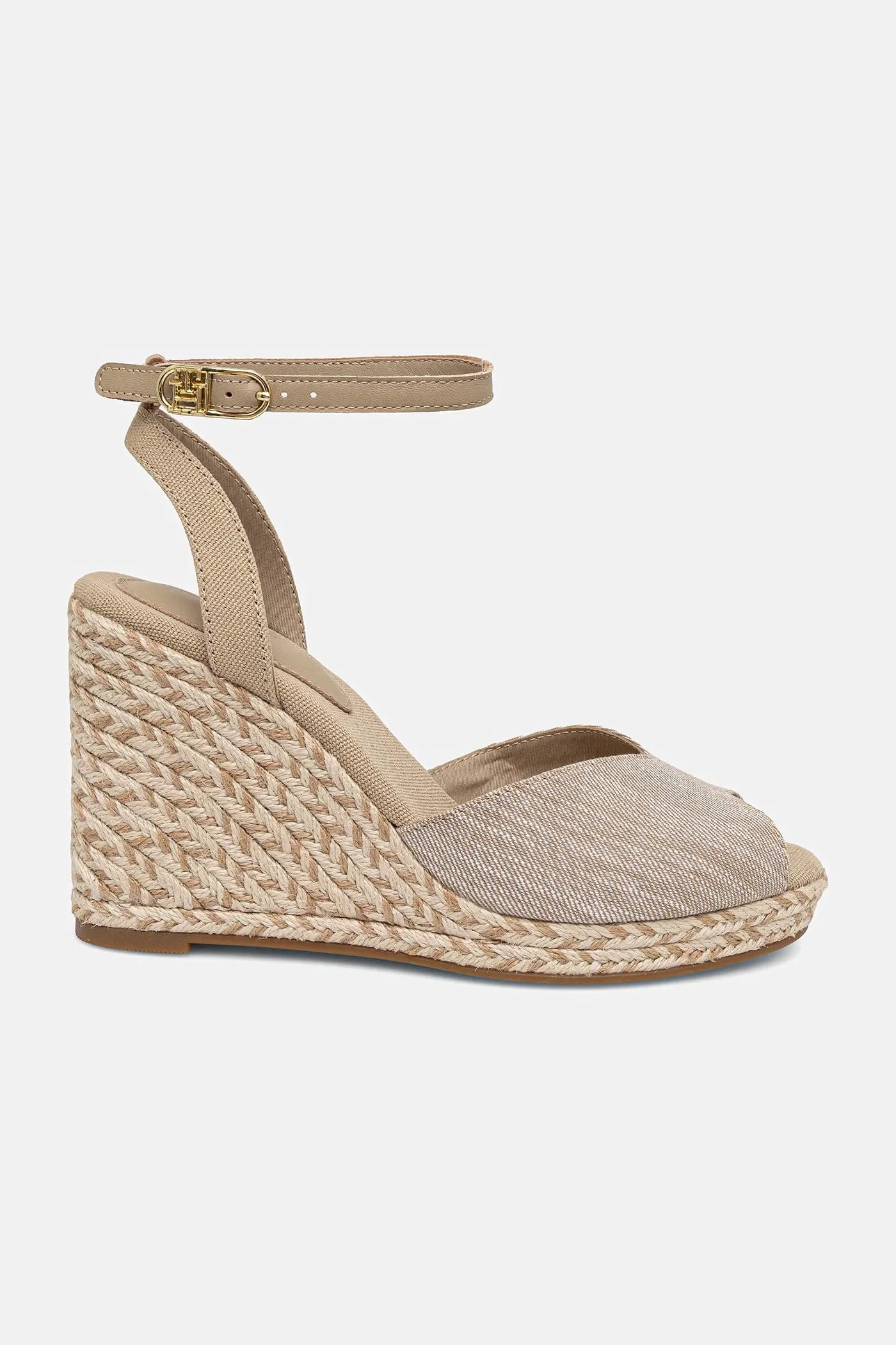 сандалии CHAMBRAY HIGH WEDGE ESPADRILLE - фото 2