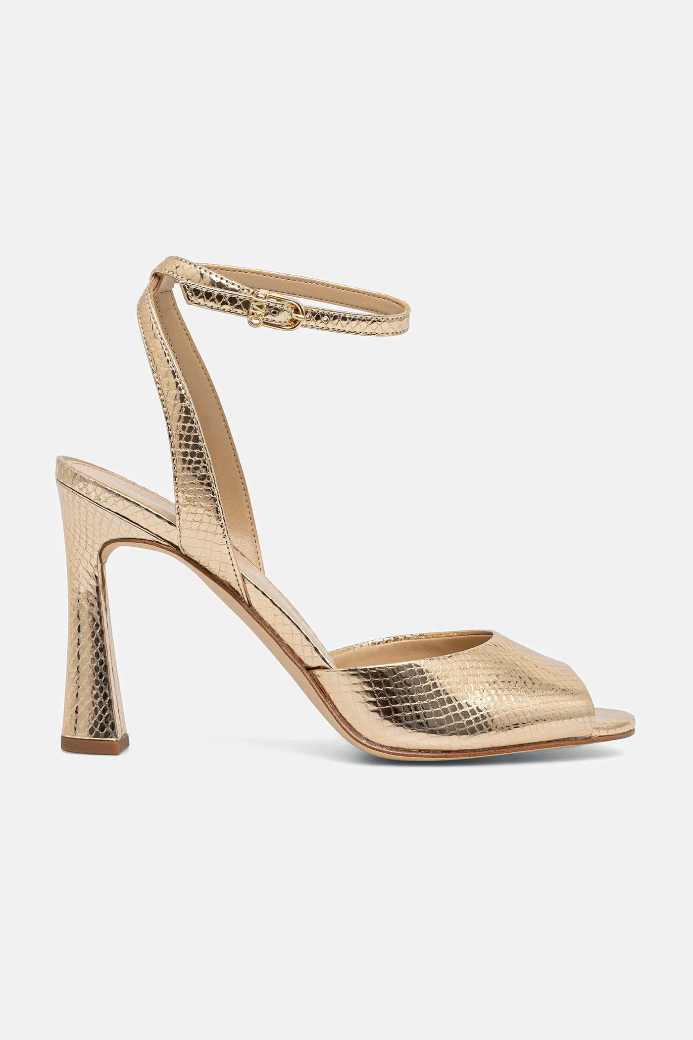 Rosie High Sandal кожаные босоножки на высоком каблуке - фото 2