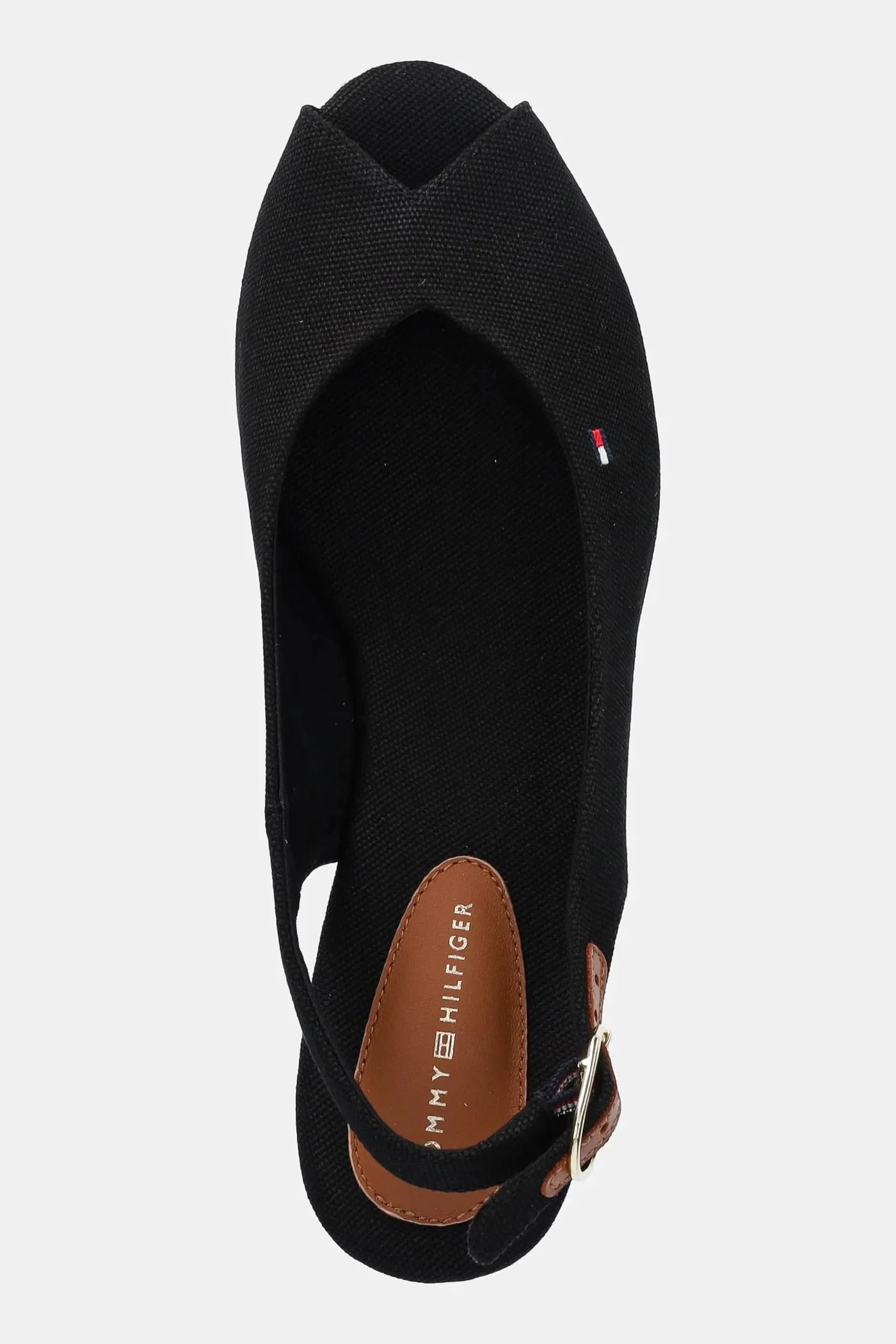 Босоножки FLAG MID WEDGE ESPAD SLINGBACK черные для женщин - фото 4
