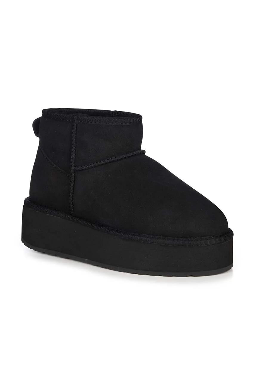 Замшевые зимние ботинки Stinger Micro Flatform черные для женщин - фото 2