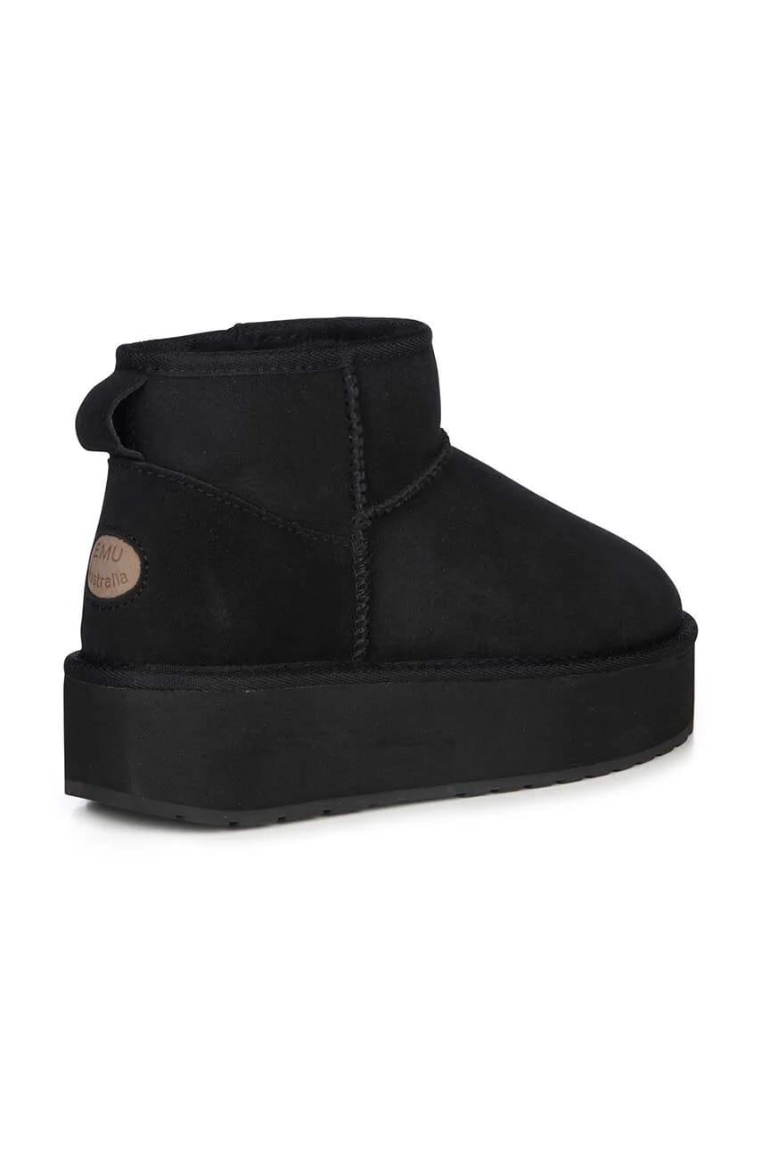 Замшевые зимние ботинки Stinger Micro Flatform черные для женщин - фото 3