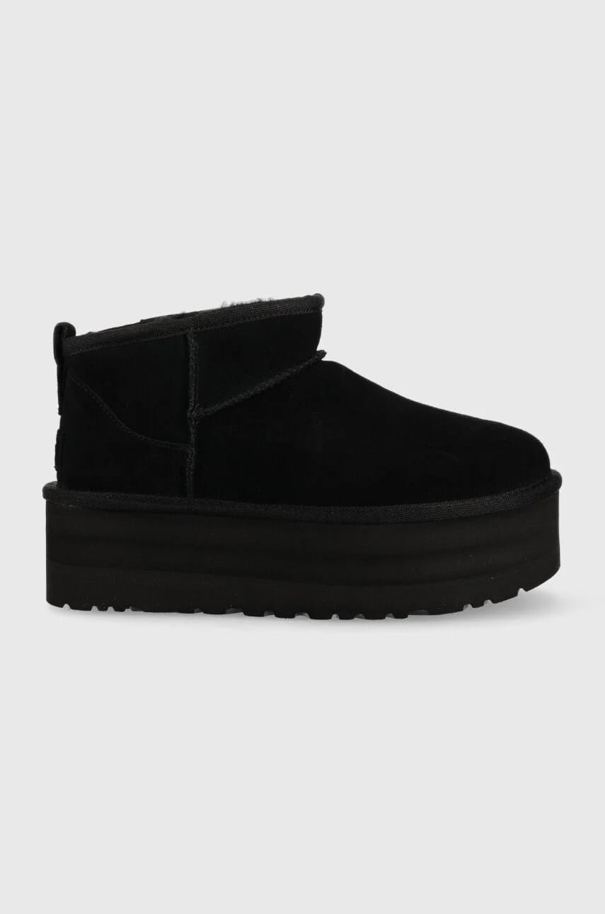 Замшевые зимние ботинки W Classic Ultra Mini Platform