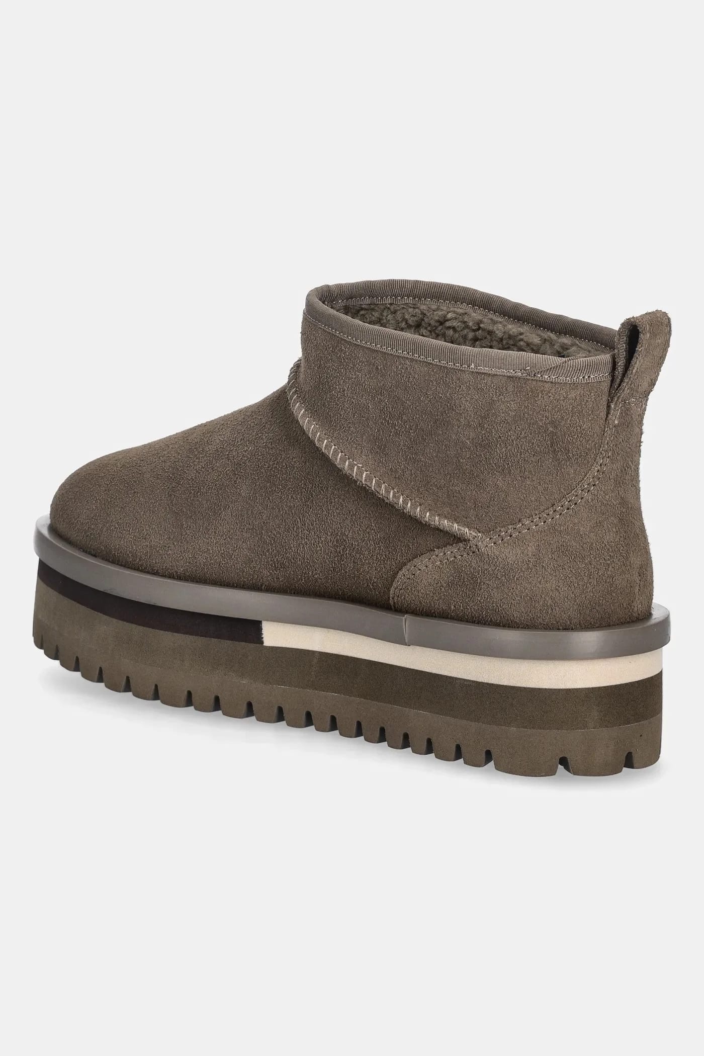 Замшевые зимние ботинки TJW FLATFORM SNOW BOOT SUEDE - фото 3