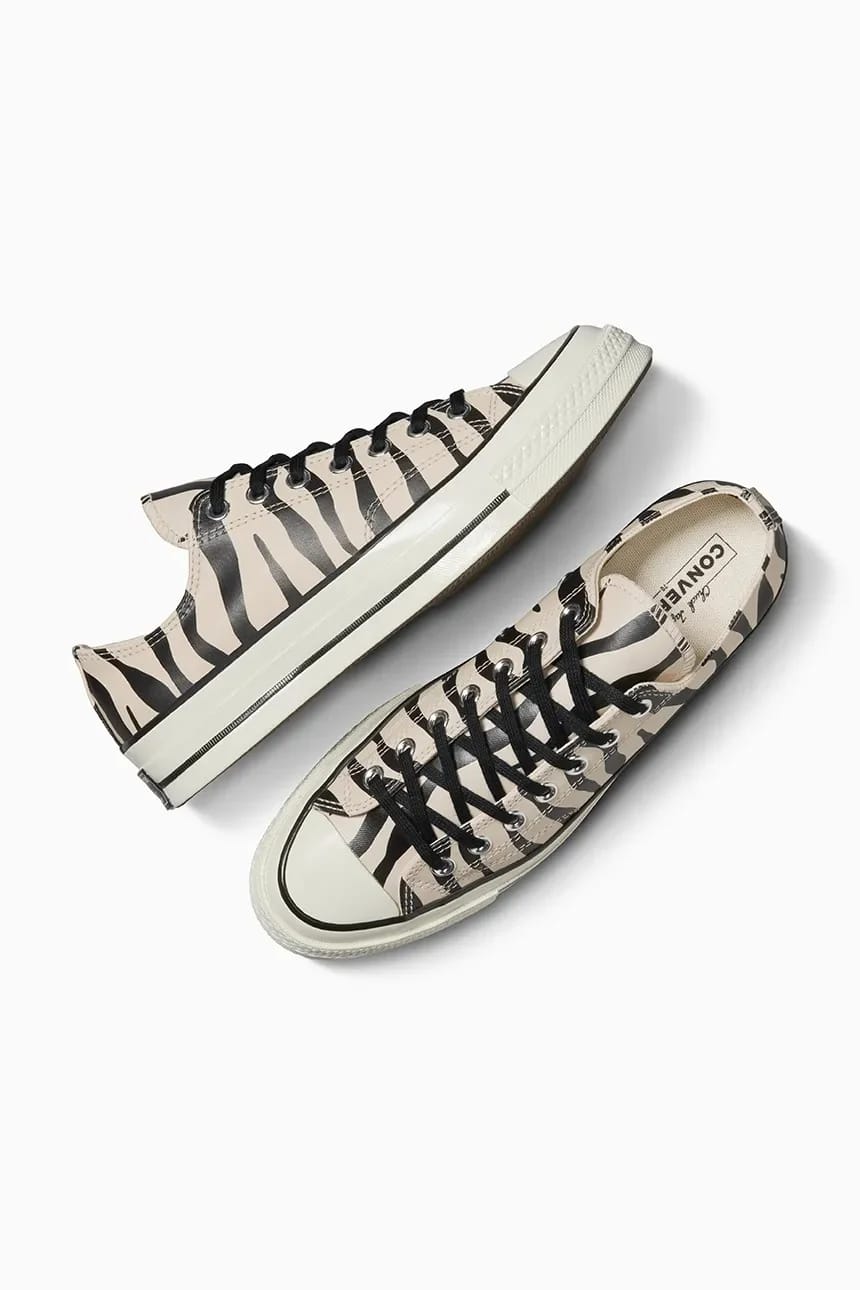 кроссовки Chuck 70 с зеброй - фото 8