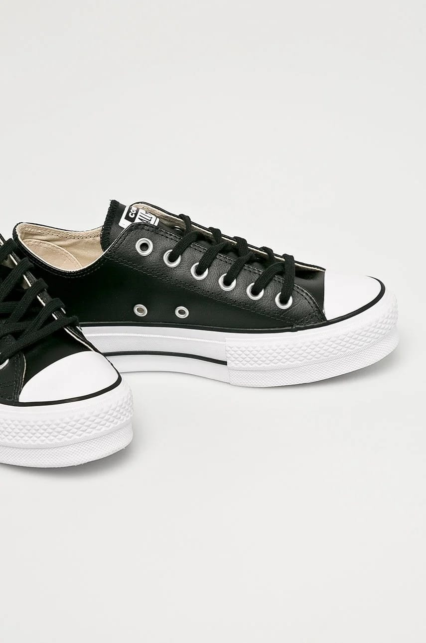 кроссовки Chuck Taylor All Star Lift черные для женщин - фото 2