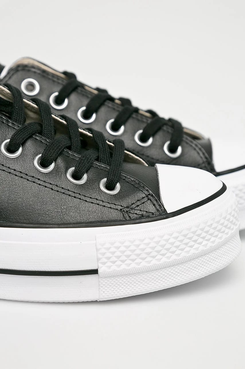 кроссовки Chuck Taylor All Star Lift черные для женщин - фото 4
