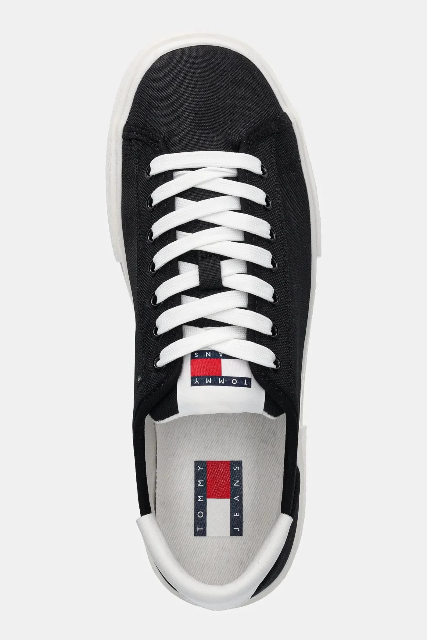 кроссовки FLATFORM CANVAS SNEAKER - фото 4