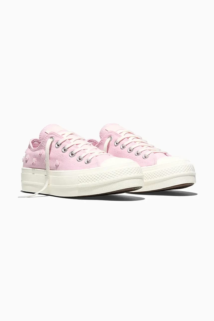 кроссовки Chuck Taylor All Star Lift розовые для женщин - фото 2