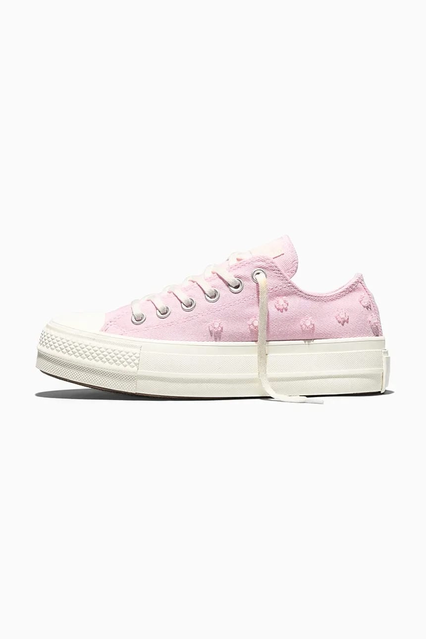 кроссовки Chuck Taylor All Star Lift розовые для женщин - фото 4