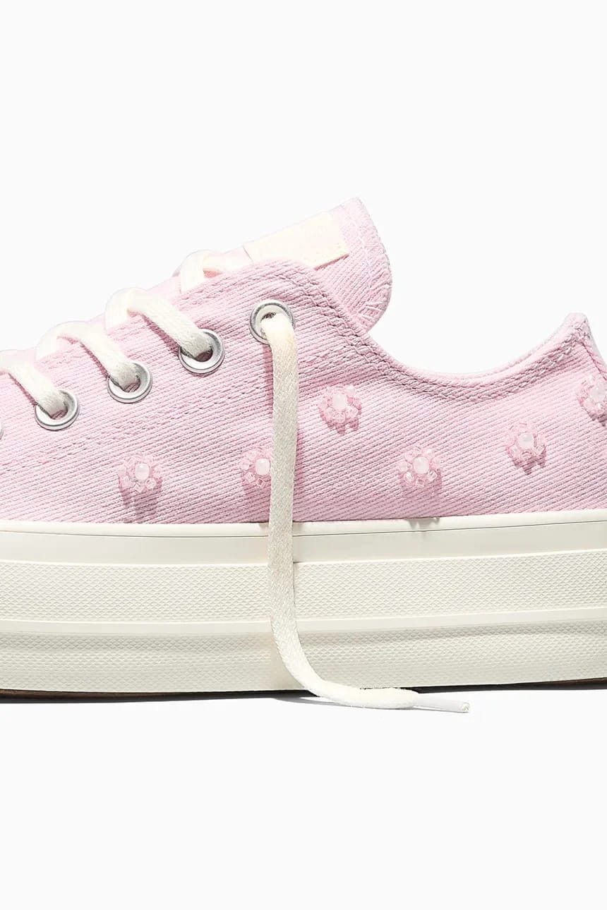 кроссовки Chuck Taylor All Star Lift розовые для женщин - фото 7