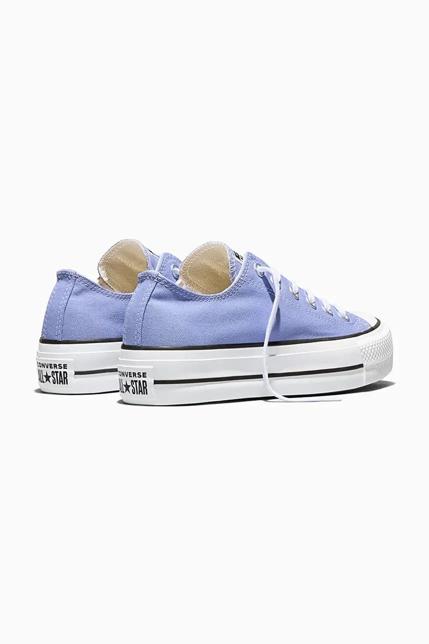 кроссовки Chuck Taylor All Star Lift синие для женщин - фото 3