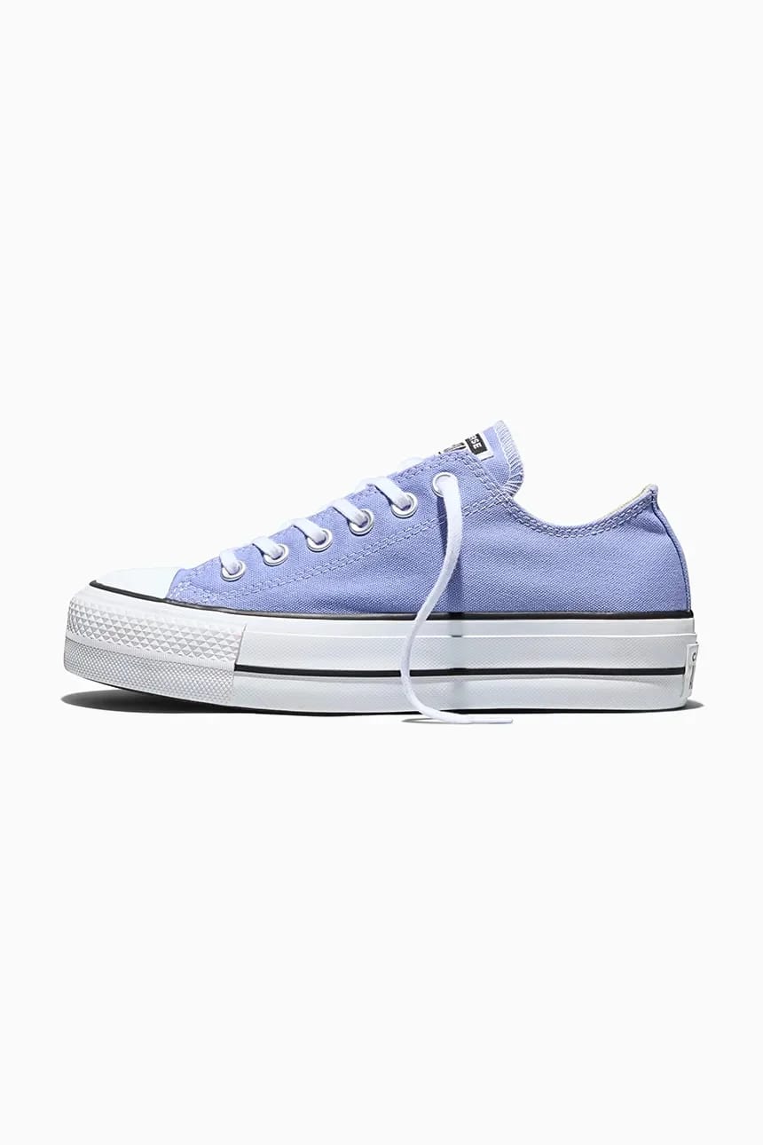 кроссовки Chuck Taylor All Star Lift синие для женщин - фото 4