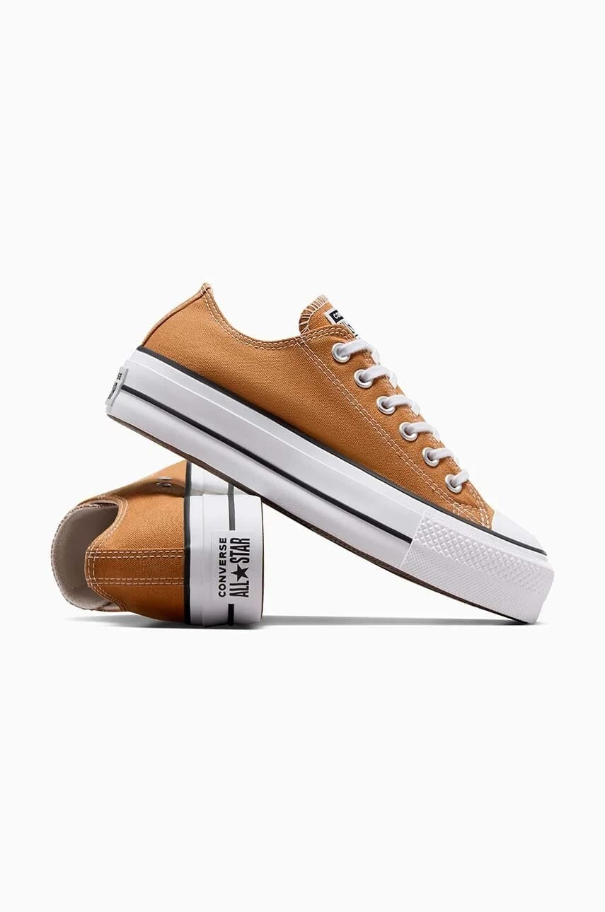 кроссовки Chuck Taylor All Star Lift апельсин для женщин - фото 4