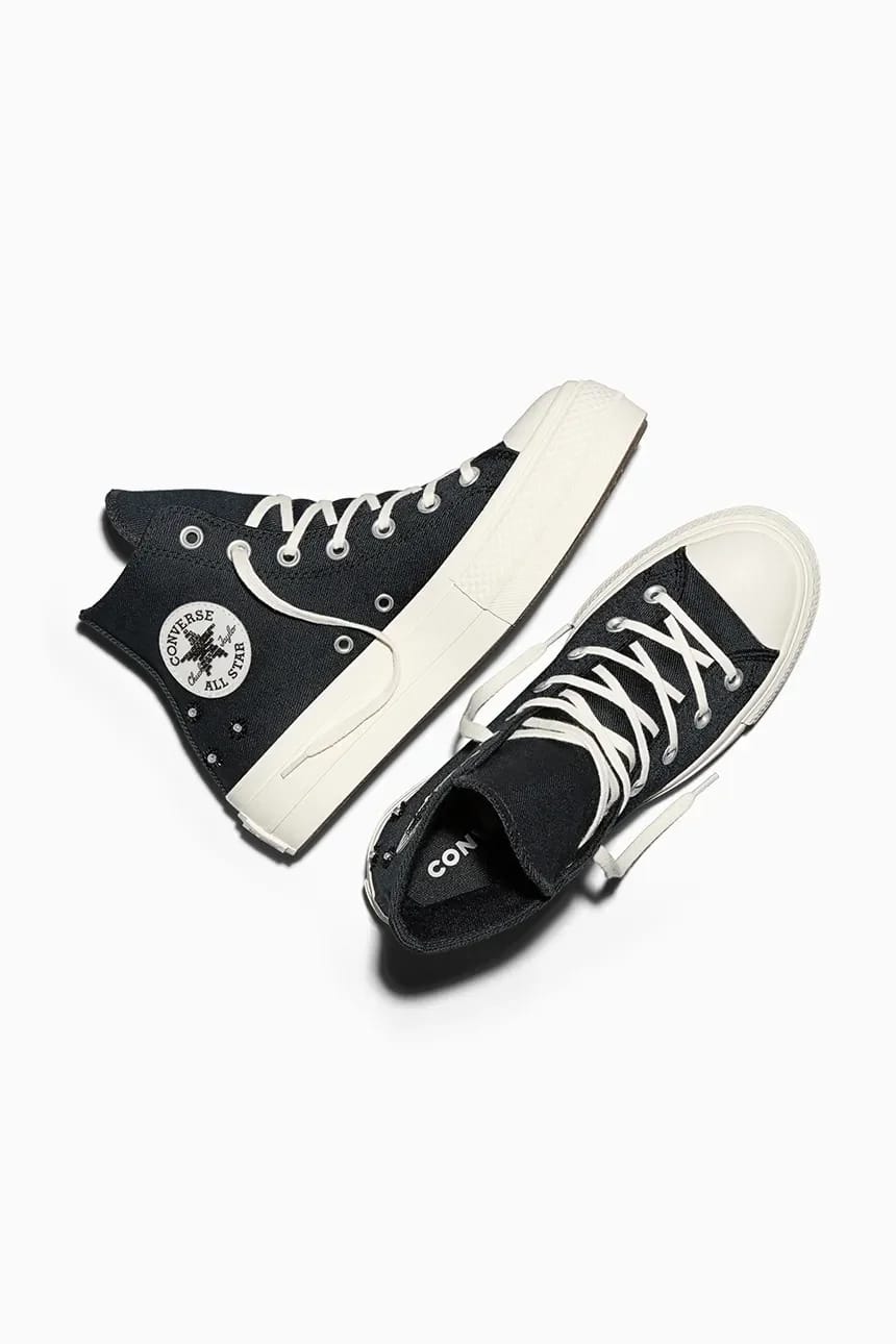 кроссовки Chuck Taylor All Star Lift черные для женщин - фото 6