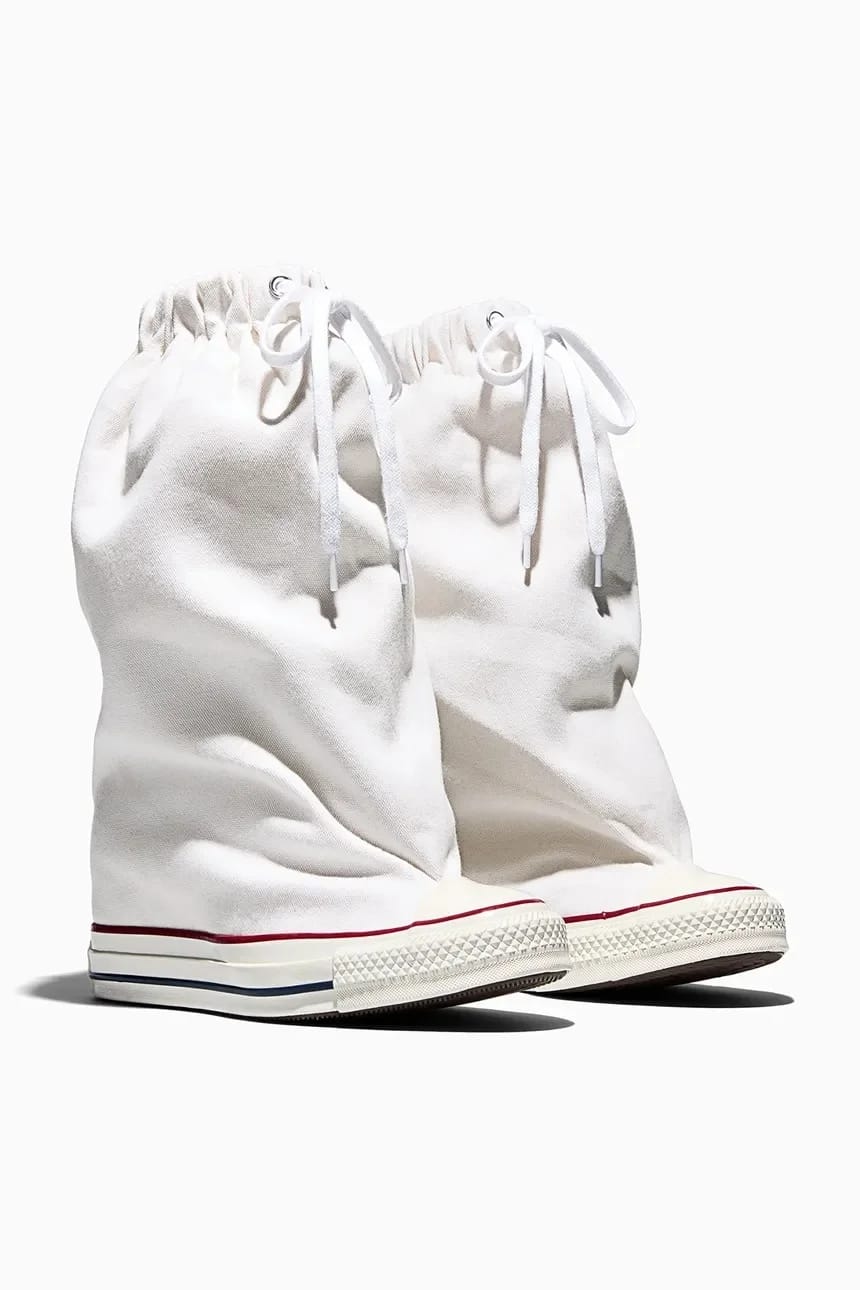 кроссовки Chuck Taylor All Star Wedge X-HI из коллаборации с Vaquera - фото 2
