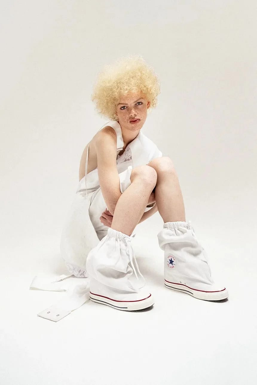 кроссовки Chuck Taylor All Star Wedge X-HI из коллаборации с Vaquera - фото 9