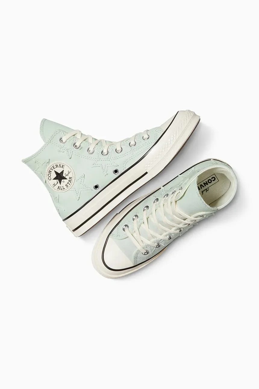 кроссовки Chuck 70 бирюзовые для женщин - фото 7