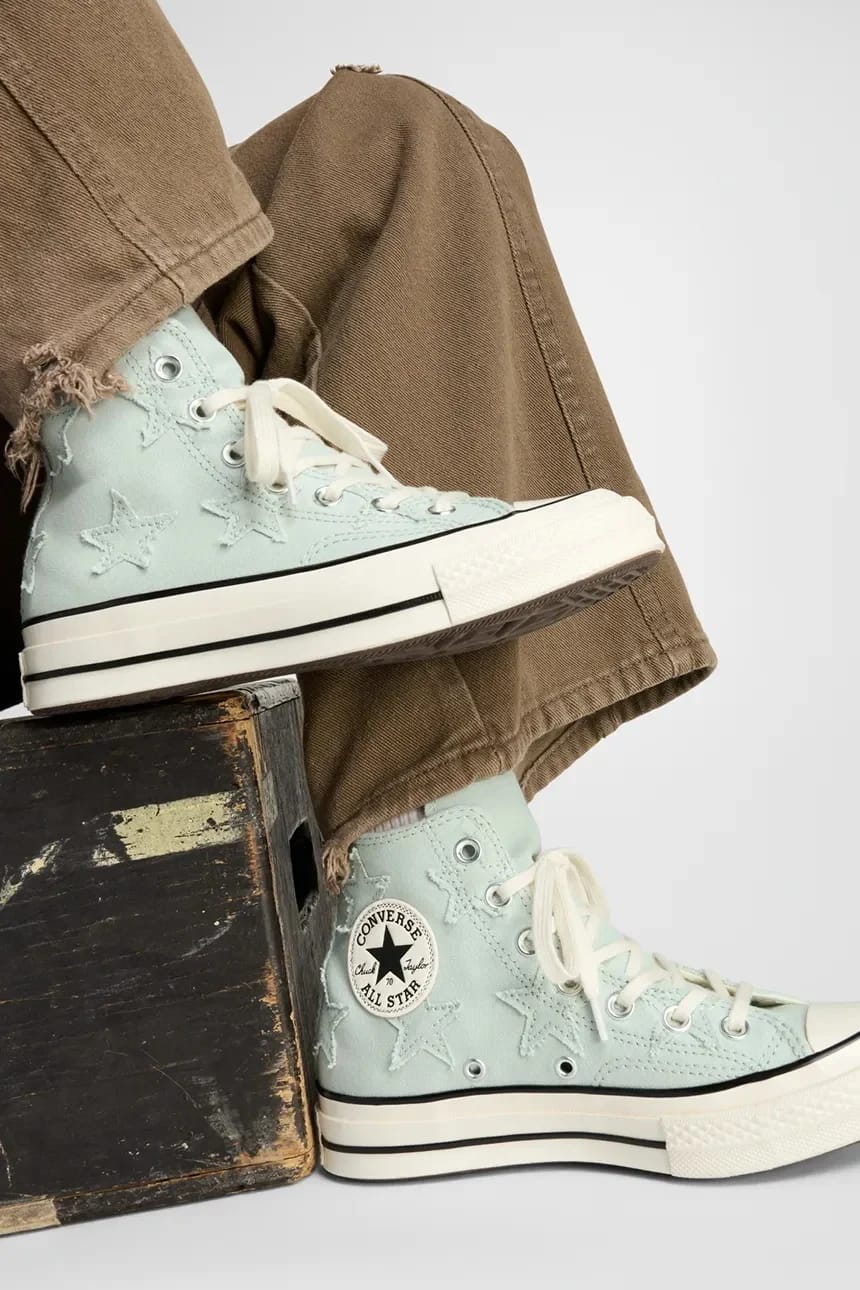 кроссовки Chuck 70 бирюзовые для женщин - фото 9