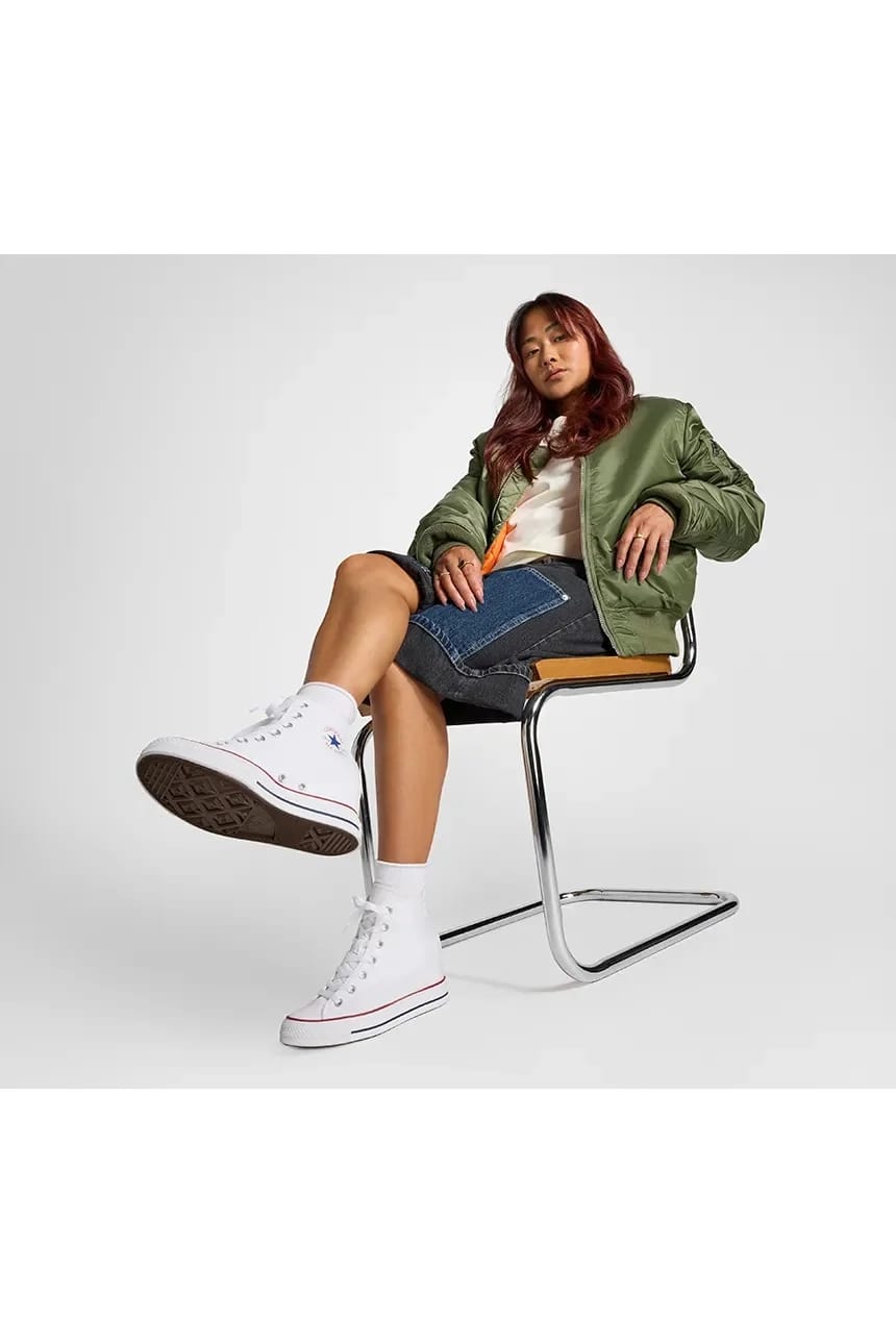 кроссовки Chuck Taylor All Star на танкетке - фото 8